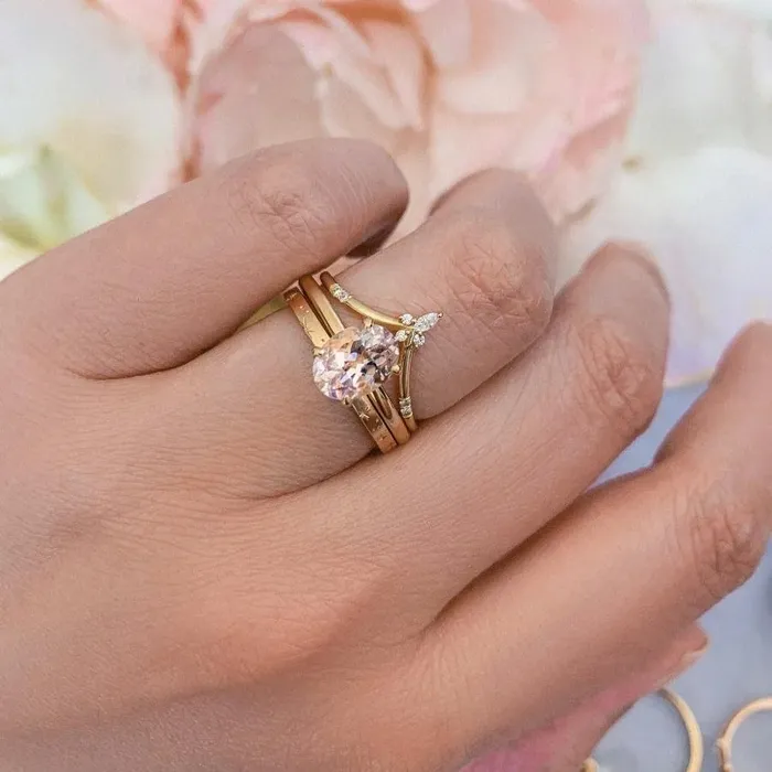 Made By Gem Breakfast Rings Orion Star Celestial Engraved Gold Band