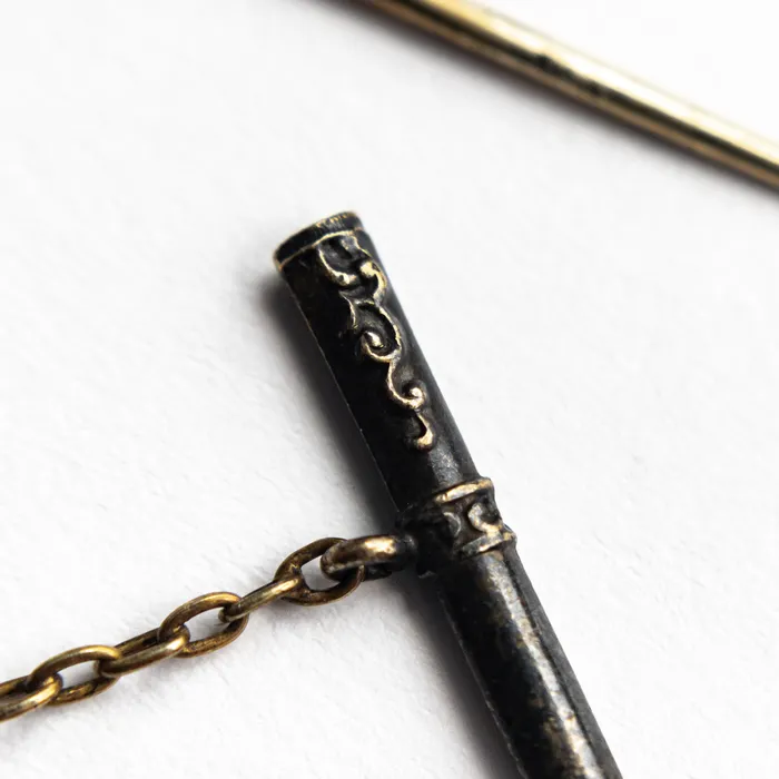Misfit Diamonds 002ct Old European Cut 14K Silver Sword Pin 2275701 Rings