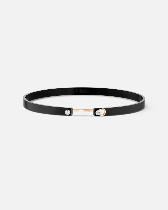 Mood Bracelets Midnight In Manhattan Mood Bangle in Rose Gold Mood Bracelets Midnight In Manhattan Mood Bangle in Rose Gold