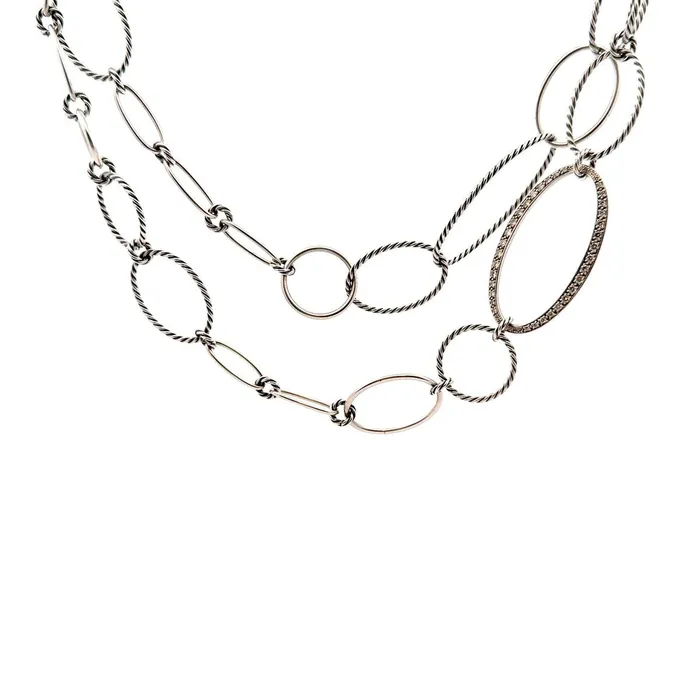 Necklaces David Yurman PreOwned David Yurman Diamond Mobile Necklace