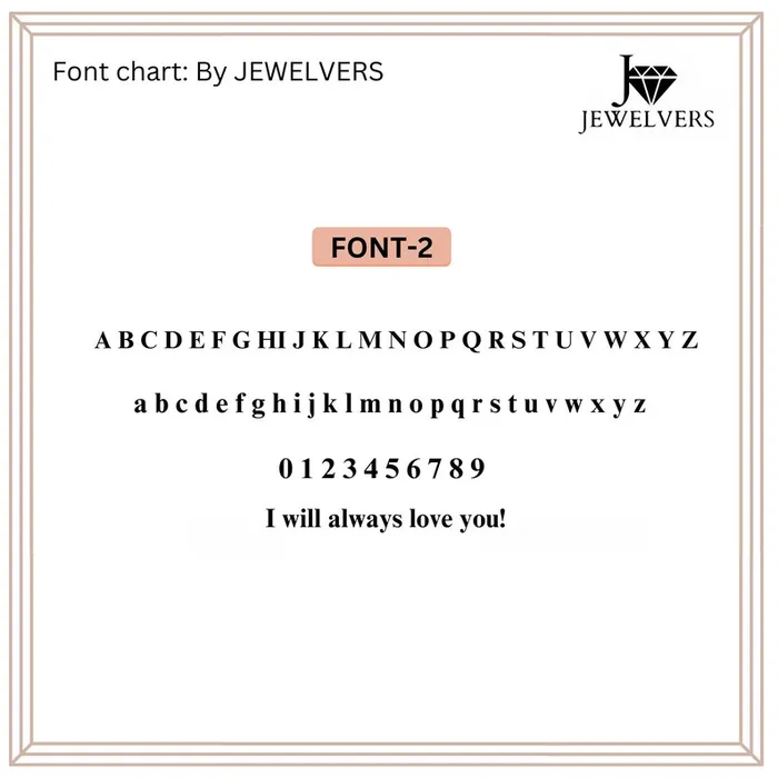 Necklaces Jewelvers 14K GoldFilled Custom Script Necklace Personalized Engraved Necklace