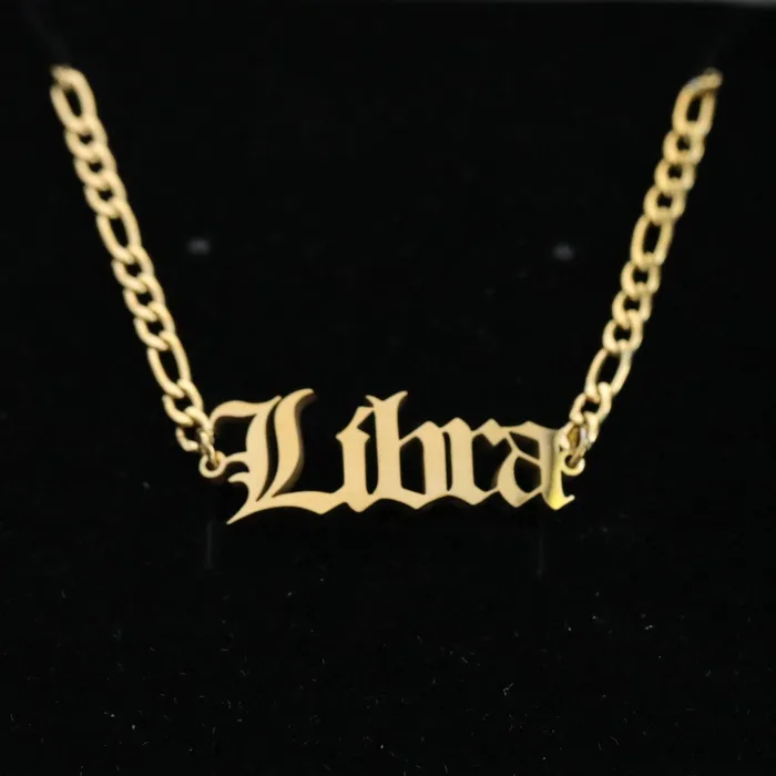 Necklaces Jewelvers 18K GoldFilled Zodiac Anklet For Women Personalized Jewelry Link Chain Anklet Necklaces Jewelvers 18K GoldFilled Zodiac Anklet For Women Personalized Jewelry Link Chain Anklet