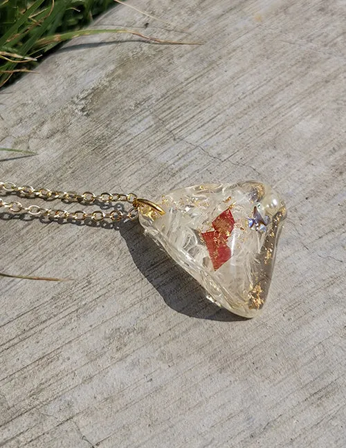 Necklaces N955 Gold Clear Geometric Shape Multi Color Inlay Necklace with FREE Earrings 02 Necklaces N955 Gold Clear Geometric Shape Multi Color Inlay Necklace with FREE Earrings 02