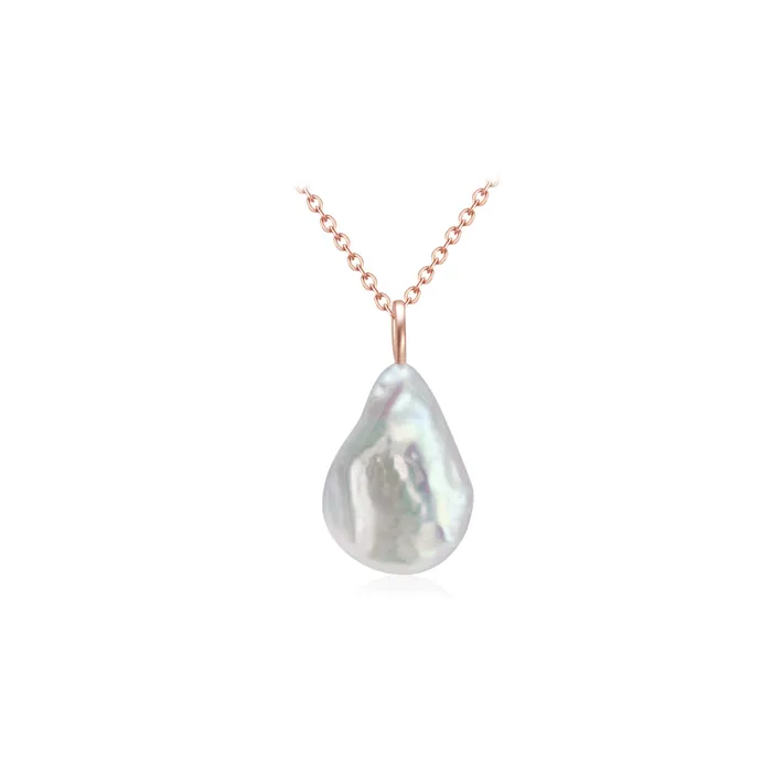 Necklaces Pearly Lustre Keshi Freshwater Pearl Necklace WN00639