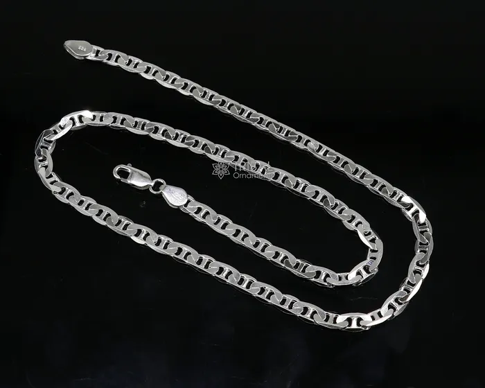 Necklaces TRIBAL ORNAMENTS 20 35 MM 925 sterling silver handmade solid fancy stylish silver chain necklace Nawabi chain best gifting jewelry from India ch229 Necklaces TRIBAL ORNAMENTS 20 35 MM 925 sterling silver handmade solid fancy stylish silver chain necklace Nawabi chain best gifting jewelry from India ch229