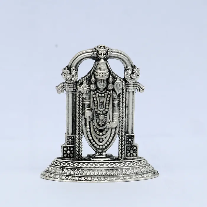 Necklaces TRIBAL ORNAMENTS 51cm 925 sterling silver stylish divine Venkateswara idol tirupati balaji statue sculpture figurine amazing crafted statue gift art733 Necklaces TRIBAL ORNAMENTS 51cm 925 sterling silver stylish divine Venkateswara idol tirupati balaji statue sculpture figurine amazing crafted statue gift art733