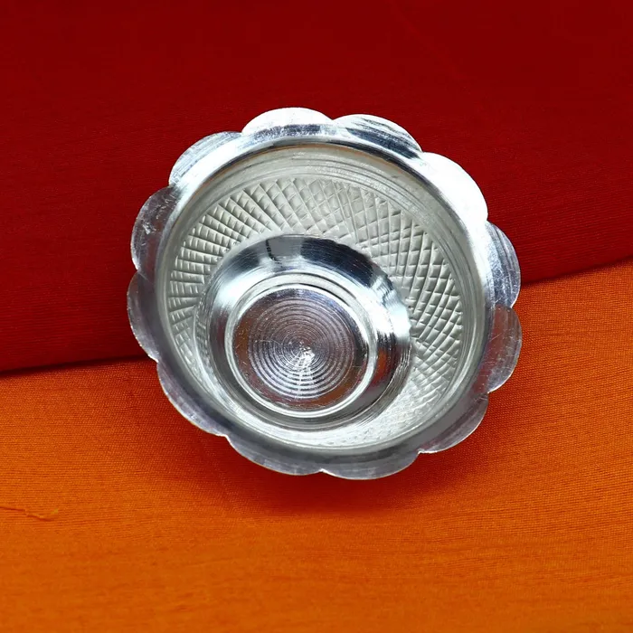 Necklaces TRIBAL ORNAMENTS 999 fine silver exclusive handcrafted work light weight baby bowl puja utensils silver article silver utensils silver vessel baby sv208 Necklaces TRIBAL ORNAMENTS 999 fine silver exclusive handcrafted work light weight baby bowl puja utensils silver article silver utensils silver vessel baby sv208