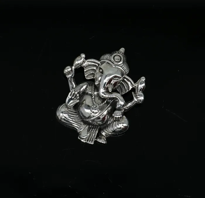 Necklaces TRIBAL ORNAMENTS Vintage trendy 925 sterling silver handmade Lord Ganesha pendant amazing stylish unisex pendant locket personalized jewelry ssp507