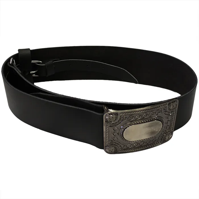 Necklaces William E Scott Kilt Belt and Pewter Buckle