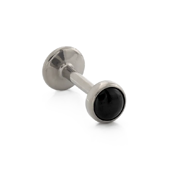 NeoMetal Inc Rings Cabochon Black Onyx