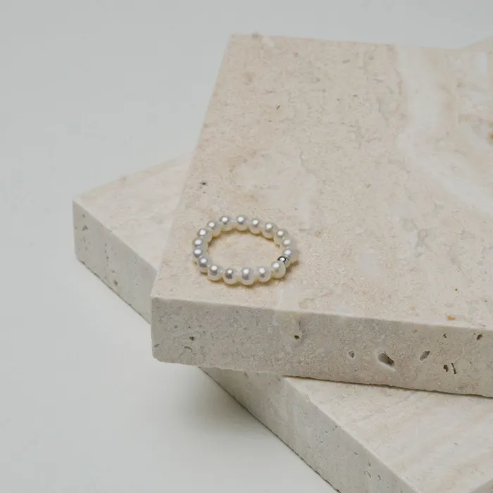 New Yorker Freshwater Pearl Ring WR00181 Mix Match Pearly Lustre Rings