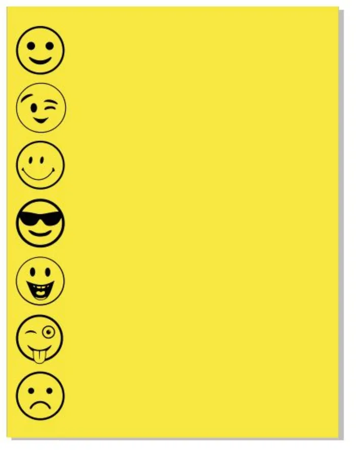 NP06 Emoji Face Note Pad Sand Dollar Sales Earrings