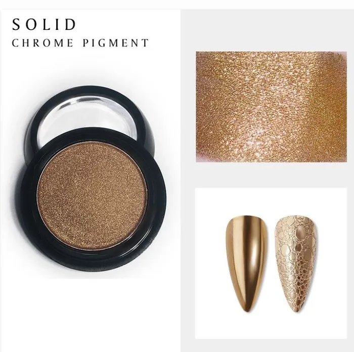 NS10 Solid Chrome Pigment GOLD Ashley PreStyled Sets