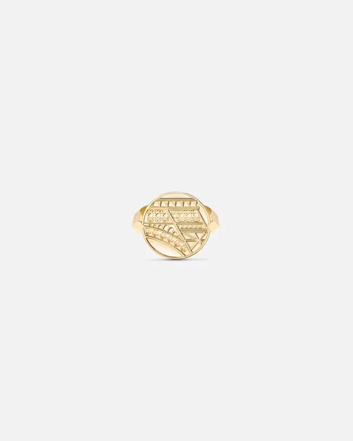 Paris PM Ring in Yellow Gold Nouvel Heritage Rings