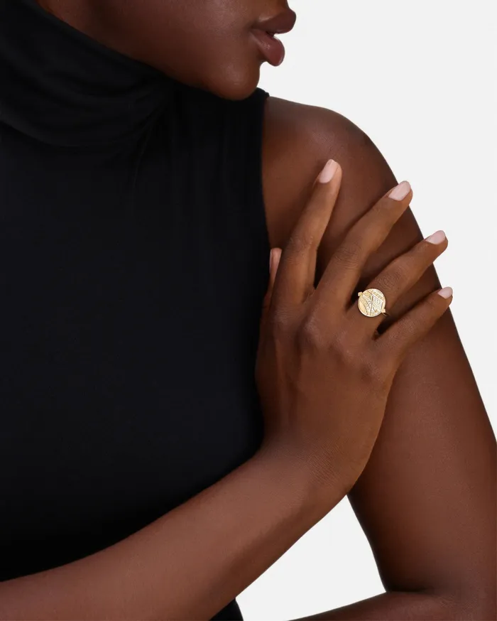 Paris PM Ring in Yellow Gold Nouvel Heritage Rings