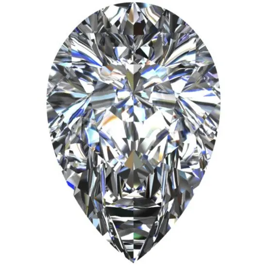 Pear LabGrown Diamond FIRE BRILLIANCE Earrings