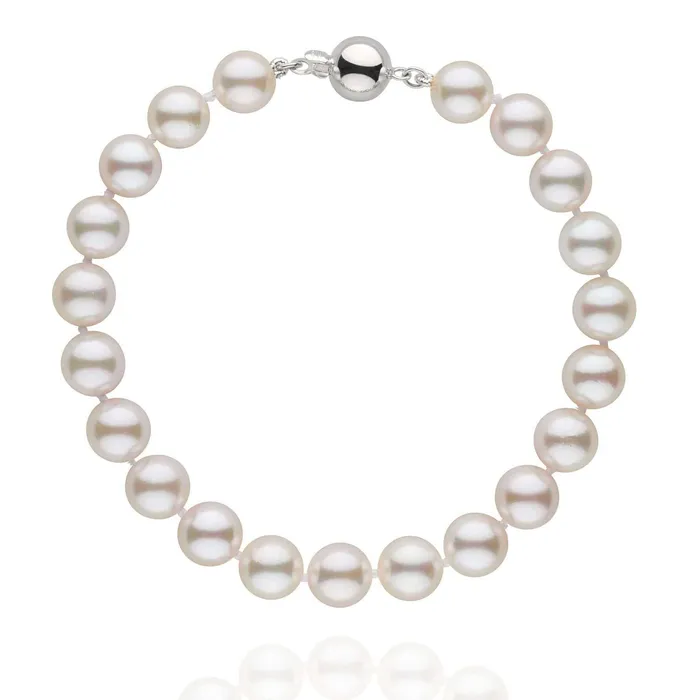 Pearly Lustre Bracelets Customization Freshwater Pearl Bracelet Strand WA00059 Top Lustre with B Surface Pearly Lustre Bracelets Customization Freshwater Pearl Bracelet Strand WA00059 Top Lustre with B Surface