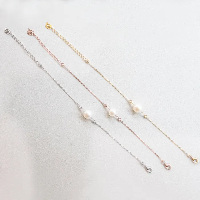 Pearly Lustre Bracelets Elegant Freshwater Pearl Bracelet WB00131