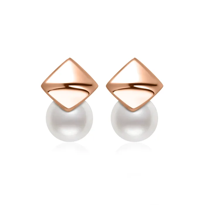 Pearly Lustre Earrings New Yorker Freshwater Pearl Earrings WE00517