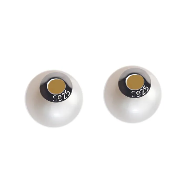 Pearly Lustre Earrings Top Grade Freshwater Pearl Earrings WE00689 S Collection