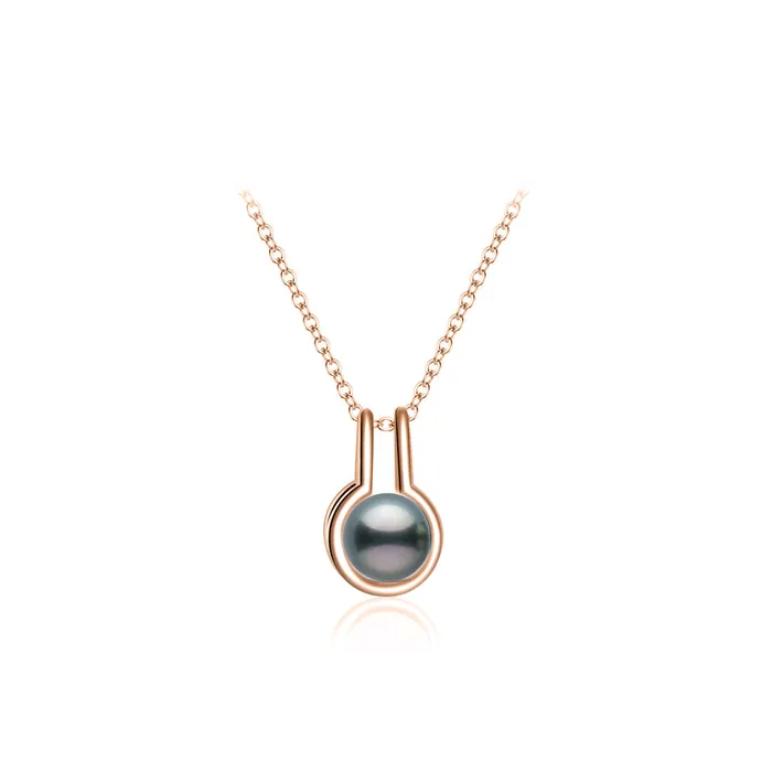 Pearly Lustre Necklaces New Yorker Tahitian Pearl Necklace WN00308