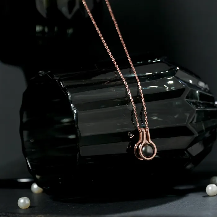 Pearly Lustre Necklaces New Yorker Tahitian Pearl Necklace WN00308