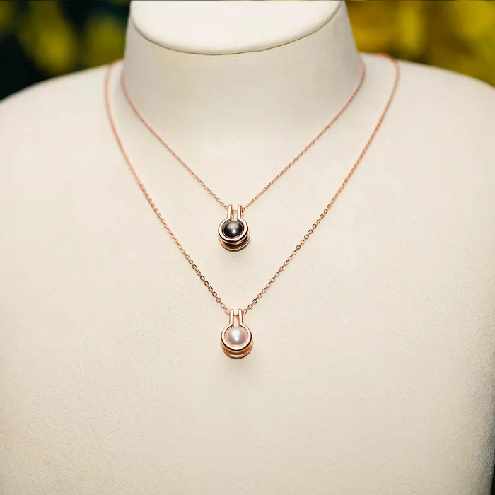 Pearly Lustre Necklaces New Yorker Tahitian Pearl Necklace WN00308