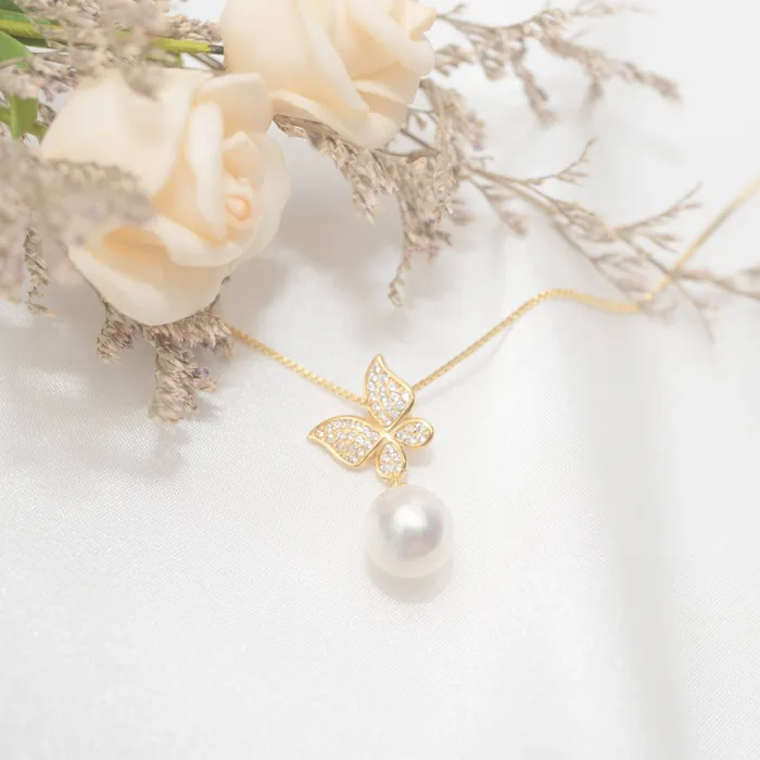 Pearly Lustre Necklaces Top Grade Freshwater Pearl Necklace WN00037