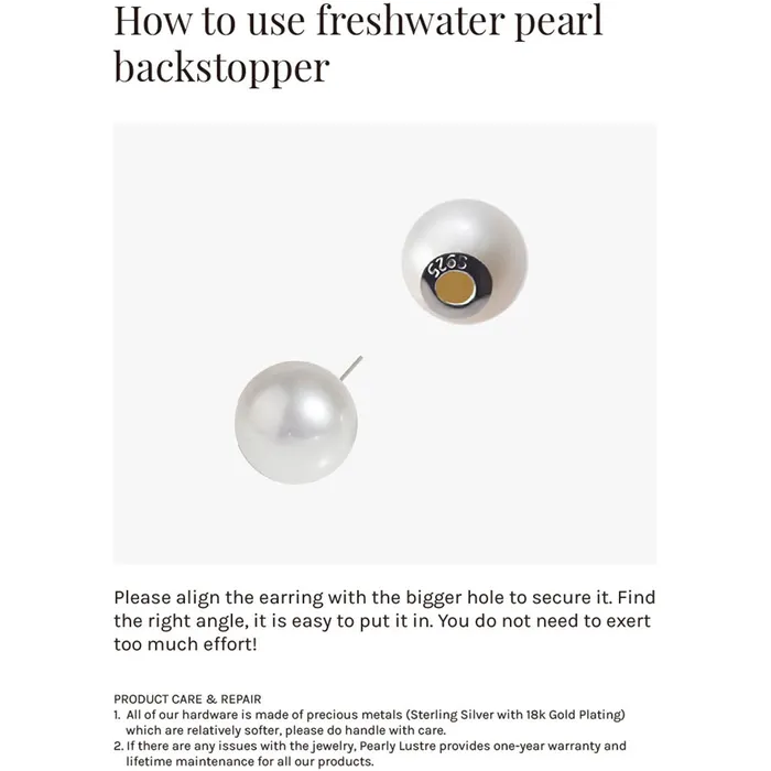 Pearly Lustre Top Grade Drop Shape Pearl Earrings WE00885 Beelieve Earrings
