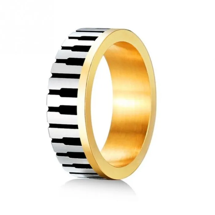 Piano Forever Fashion Ring C8 Mini Room Rings