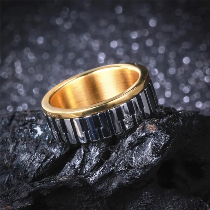 Piano Forever Fashion Ring C8 Mini Room Rings