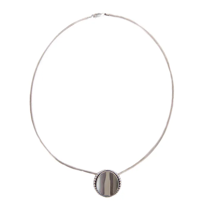 PreOwned Lagos Imagine Concave Disc Pendant Lagos Necklaces