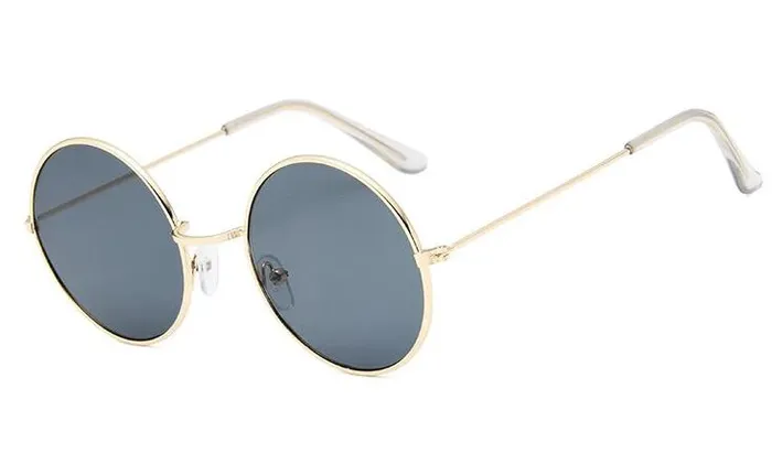 PreStyled Sets POLLY S435 Gold Metal Frame Fashion Sunglasses
