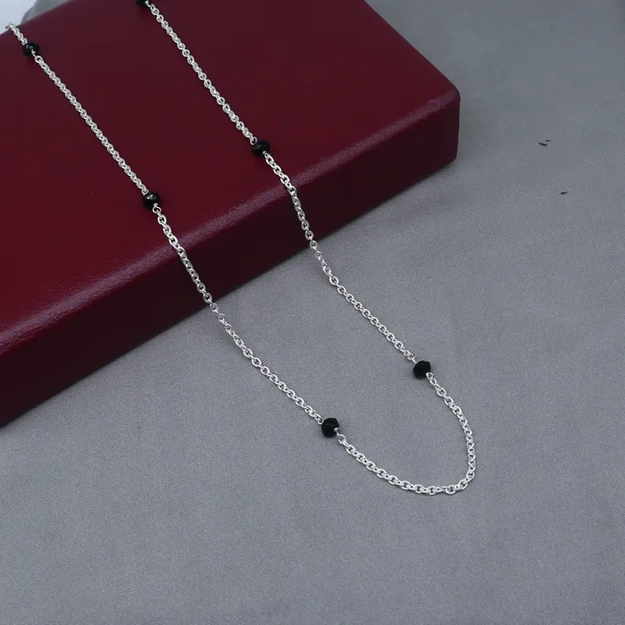 Pure 925 sterling silver black beaded chain necklace and vintage antique silver ball style pendant Mangalsutra ms122 TRIBAL ORNAMENTS Necklaces Pure 925 sterling silver black beaded chain necklace and vintage antique silver ball style pendant Mangalsutra ms122 TRIBAL ORNAMENTS Necklaces