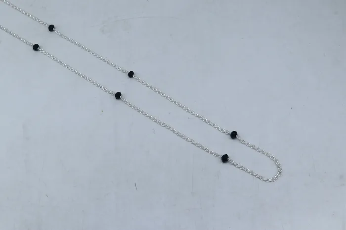 Pure 925 sterling silver black beaded chain necklace and vintage antique silver ball style pendant Mangalsutra ms122 TRIBAL ORNAMENTS Necklaces Pure 925 sterling silver black beaded chain necklace and vintage antique silver ball style pendant Mangalsutra ms122 TRIBAL ORNAMENTS Necklaces