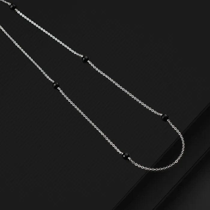 Pure 925 sterling silver black beaded chain necklace and vintage antique silver ball style pendant Mangalsutra ms122 TRIBAL ORNAMENTS Necklaces Pure 925 sterling silver black beaded chain necklace and vintage antique silver ball style pendant Mangalsutra ms122 TRIBAL ORNAMENTS Necklaces