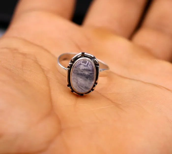 Rainbow moonstone handmade 925 solid silver unisex anniversary gifting sr163 TRIBAL ORNAMENTS Rings