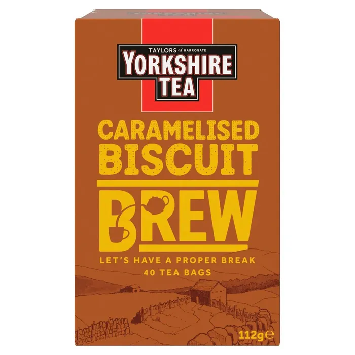 Ramsden International Earrings Taylors Yorkshire Caramelised Biscuit Brew Teabags