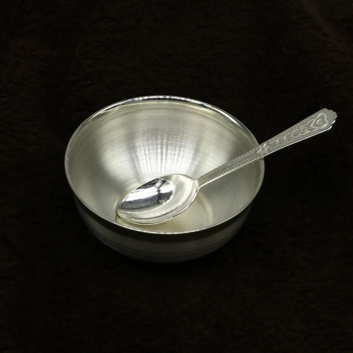 Rings 999 pure fine silver handmade utensils silver article silver vessel silver accessories silver puja art silver baby bowl set sv105 TRIBAL ORNAMENTS Rings 999 pure fine silver handmade utensils silver article silver vessel silver accessories silver puja art silver baby bowl set sv105 TRIBAL ORNAMENTS