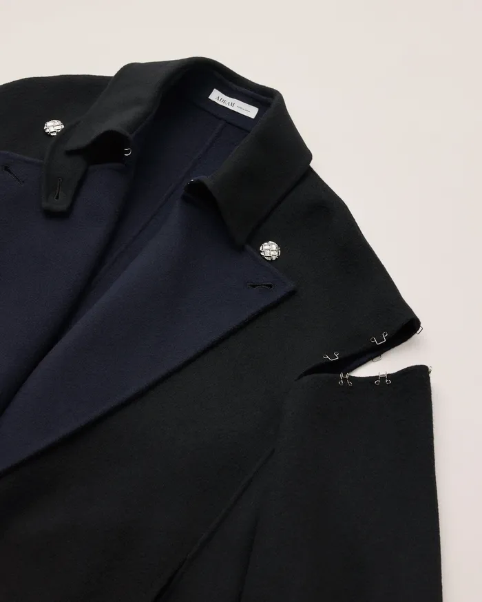 Rings ADEAM Black Patti Short Coat