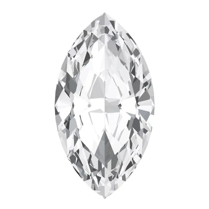 Rings Fire Brilliance Marquise FAB LabGrown White Sapphire Gems