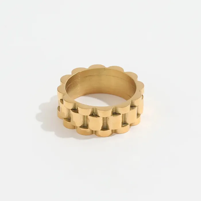 Rings Jewelvers 18K GoldFilled Watch Band Ring