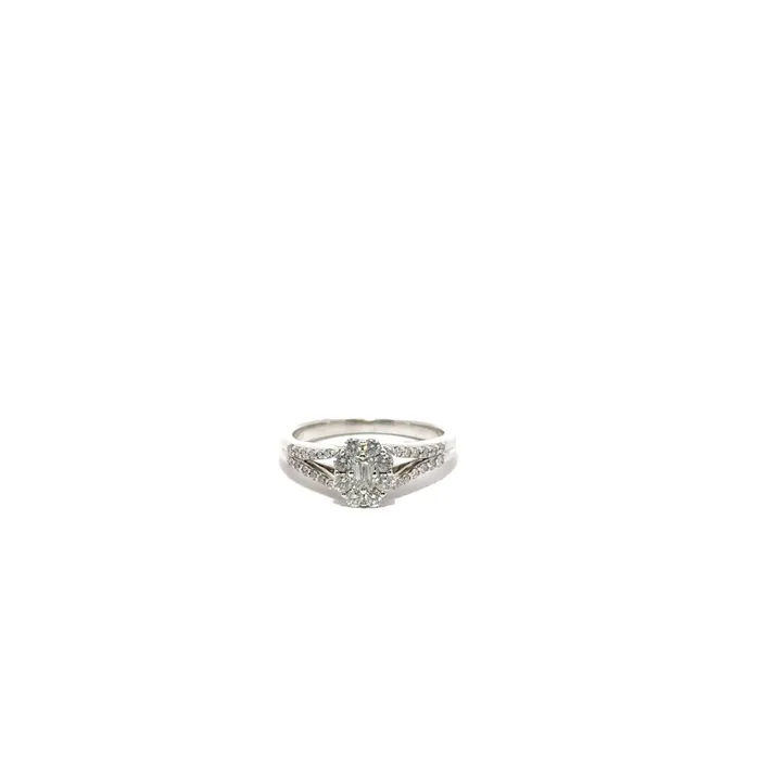 Rings Michael Werdiger Diamond Halo Top Ring Michael Werdiger
