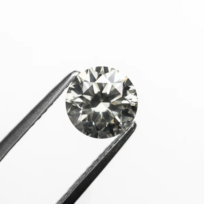 Rings Misfit Diamonds 120ct 673x671x427mm SI1 Fancy Grey Round Brilliant 2427001