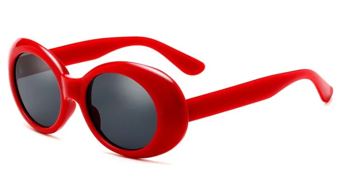 Rings POLLY S77 Red Round Frame Sunglasses