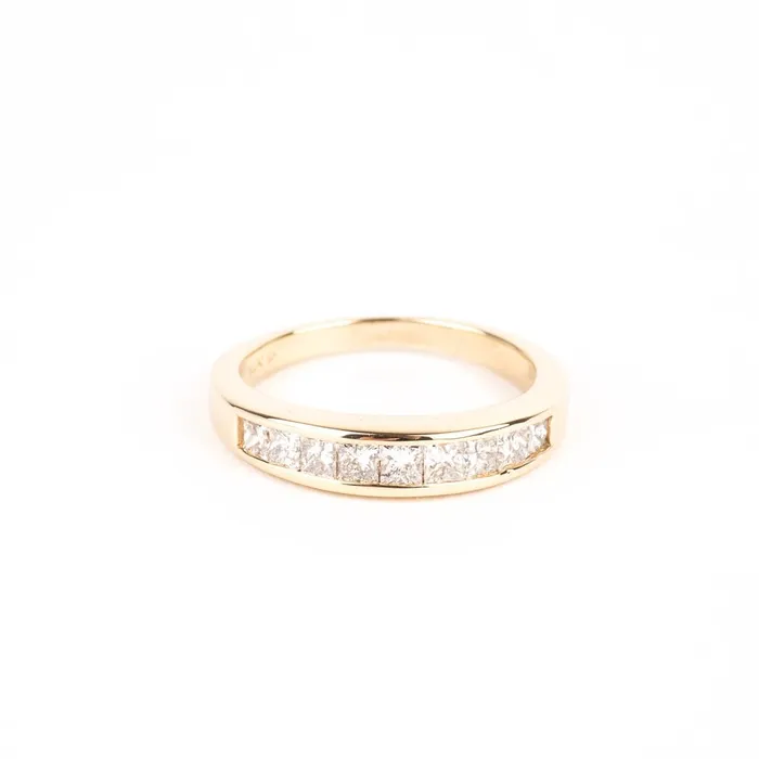 Rings STORE 5a PreOwned Princess Cut Diamond Band