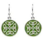 Shanore Earrings PlatinumWare Four Knot Celtic Earrings