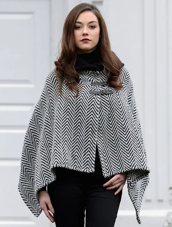 Shawl Collar Poncho Branigan Weavers Earrings