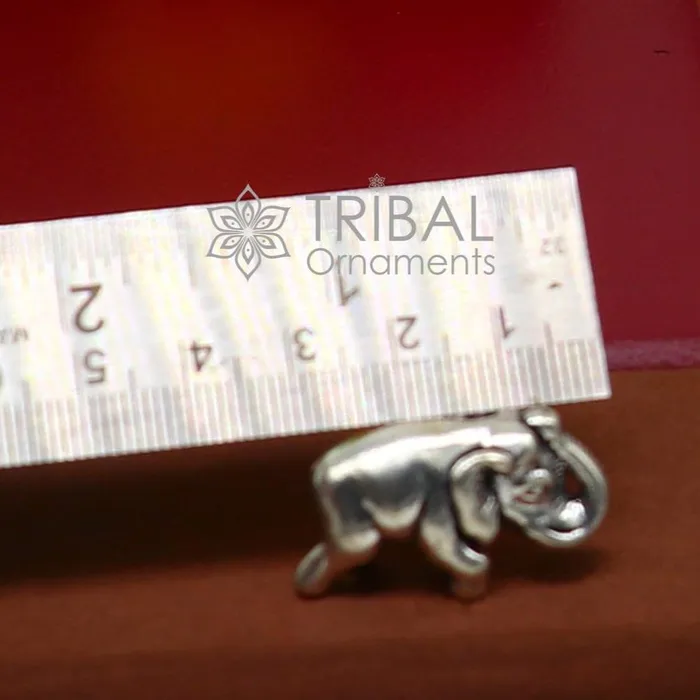Small tiny size Fully solid 925 Sterling silver Baby Elephant Sculpture statue figurine The Perfect Gift for Any Occasion art609 TRIBAL ORNAMENTS Necklaces Small tiny size Fully solid 925 Sterling silver Baby Elephant Sculpture statue figurine The Perfect Gift for Any Occasion art609 TRIBAL ORNAMENTS Necklaces
