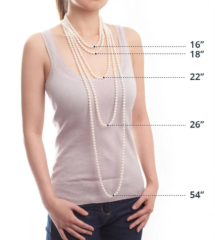 SPT 8085mm Freshwater Multicolor Pearl Necklace AAAA Quality Necklaces